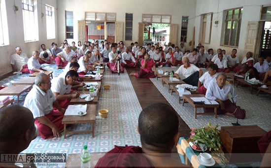 Two Mon political parties sign the agreement Two Mon political parties sign the agreement