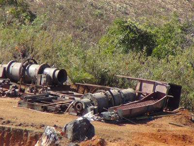 ခနောက်စိမ်းသန့်စင်စက်ရုံ တည်ဆောက်နေသည့်နေရာ (ဓါတ်ပုံ-ကန္တာရဝတီတိုင်း(မ်))