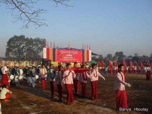 the 65th Mon National Day in Thanbyuzayat