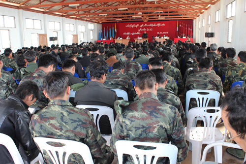 RCSS/SSA နှစ်ပတ်လည် အစည်းအဝေး (Photo:SHAN) RCSS/SSA နှစ်ပတ်လည် အစည်းအဝေး (Photo:SHAN)