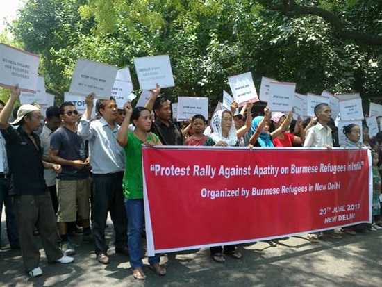 Burmese-refugees-India