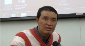 Col. Ner Dah Mya talking to Karen community in Australia