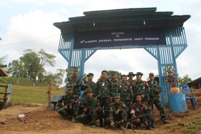 KNPP ပါတီညီလာခံ ကိုကြိုဆို KNPP ပါတီညီလာခံ ကိုကြိုဆို (ဓါတ်ပုံ KNPP)