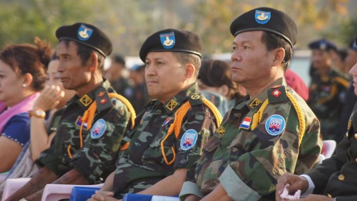 တက်ရောက် လာသော ကရင် ငြိမ်းချမ်းရေး ကောင်စီ တပ်မှူးများ (ဓါတ်ပုံ EMG) တက်ရောက် လာသော ကရင် ငြိမ်းချမ်းရေး ကောင်စီ တပ်မှူးများ (ဓါတ်ပုံ EMG)