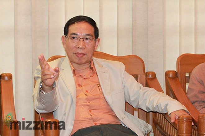 Chairman of the Restoration Council of Shan State/Shan State Army (RCSS/SSA) Lt-Gen Ywet Sit during meetings in Yangon Chairman of the Restoration Council of Shan State/Shan State Army (RCSS/SSA) Lt-Gen Ywet Sit during meetings in Yangon