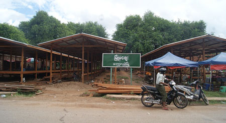 ဘောလခဲမြို့တွင် ပြန်ဖွင့်လှစ်မည့် မြို့မစျေး နေရာ (ဓါတ်ပုံ-ကေတီ) ဘောလခဲမြို့တွင် ပြန်ဖွင့်လှစ်မည့် မြို့မစျေး နေရာ (ဓါတ်ပုံ-ကေတီ)