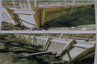 Brick Foundation Layer from Hsa Taw Hospital