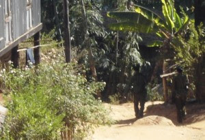 Burma Army Takes Villagers Hostage