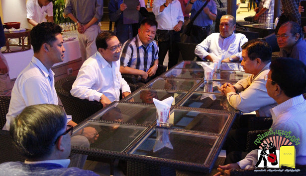 SHAN) RCSS-UPWC informal meeting at the Golden Triangle 18 June 2014