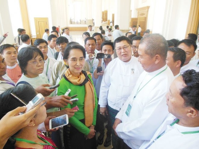 NLD leader condemns unethical behaviour in politics NLD leader condemns unethical behaviour in politics