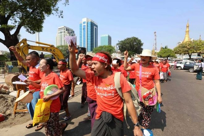 Protesters camp out to demand probe into alleged military land grab