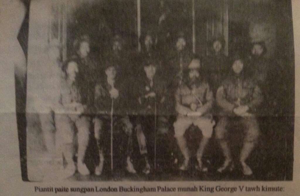 Chin Labour Corps Visit Buckingham Palace