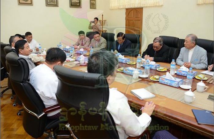 UPWC and NCCT's Informal Meeting Held in Naypyitaw on 9th November (Phophtaw News) 