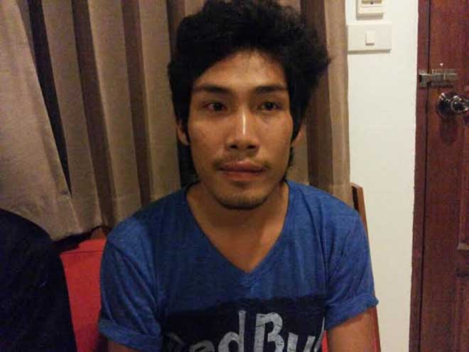 ထိုင်းအစိုးရ၏ တရားလိုပြ သက်သေတစ်ဦးဖြစ်သူ ကိုမောင်မောင်။ (ဓာတ်ပုံ - မင်းဦး) ထိုင်းအစိုးရ၏ တရားလိုပြ သက်သေတစ်ဦးဖြစ်သူ ကိုမောင်မောင်။ (ဓာတ်ပုံ - မင်းဦး)