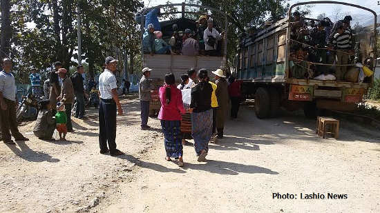 ကိုးကန့်ဒေသမှ စစ်ပြေးဒုက္ခသည်များ LK lso refuge