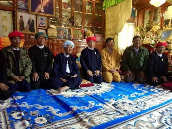 RCSS/SSA ဥက္ကဌ ဒုတိယ ဗိုလ်ချုပ်ကြီးယွက်စစ် နှင့် အဖွဲ့ ပအိုဝ်းကိုယ်ပိုင်အုပ်ချုပ်ခွင့်ရဒေသသို့ သွားရောက်လည်ပတ်စဉ် PNO RCSS