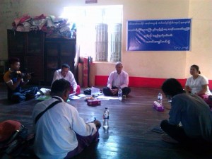 Press Conference of the Mon Population Collecting Group Ko Thu 