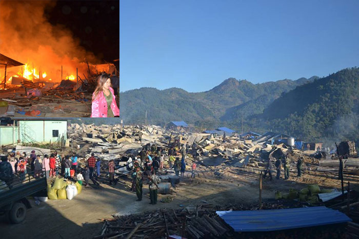 Fire Destroys More than 100 homes in Kachin Refugee Camp
