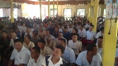 Residents Meet with the New Mon State Party Residents Meet with the New Mon State Party