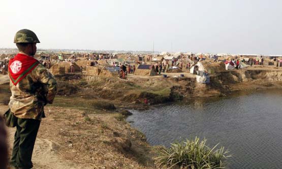 Refugee Camp in Arakan State Rohingya Refugee Camp