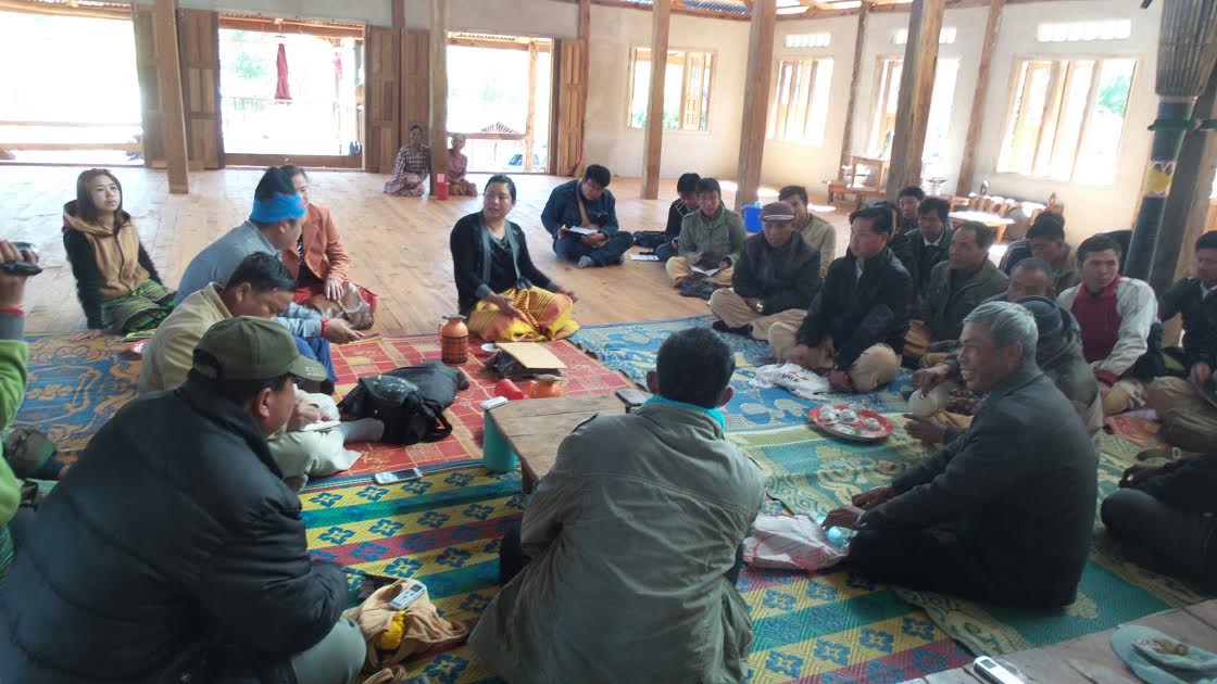 Villagers RCSS SSA and Coal Mining Company Representatives at Meeting