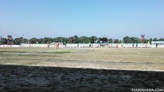 စစ်တွေမြို့မှ ပြည်နယ် ဂုဏ်ဆောင် ဝေသာလီအားကစားကွင်း narinjara020301