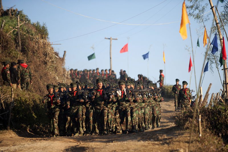 TNLA clash with Tatmadaw in Namtu | Burma News International