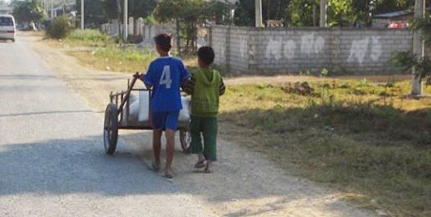 Children Working Instead of Going to School