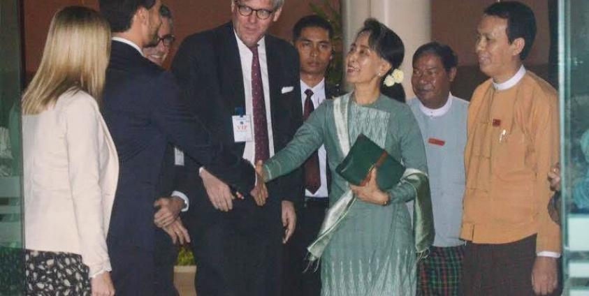 Photo: Myanmar State Counsellor Office