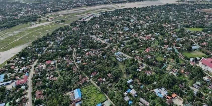 ဓာတ်ပုံ - (မြစ်ကြီးနားမြို့တွင်း မြင်ကွင်းတစ်ခု / Crd)