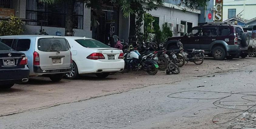 စက်တင်ဘာ ၁၉ ရက်နေ့က ပေါက်ကွဲမှုဖြစ်သည့် နေရာ