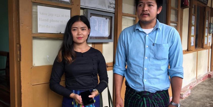 မဆိုင်းနူးပန်  ငြိမ်းစုစီဖြင့် ထောင်ဒဏ်ကျခံခဲ့ရသူ