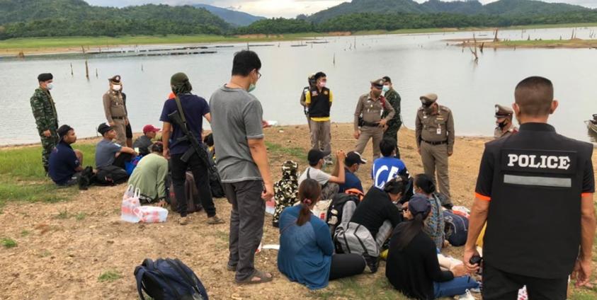 မြန်မာနိုင်ငံသား ၁၈ ဦးကို ထိုင်းလုံခြုံရေးတို့် လာရောက်ဖမ်းဆီးစဉ် (MNA)