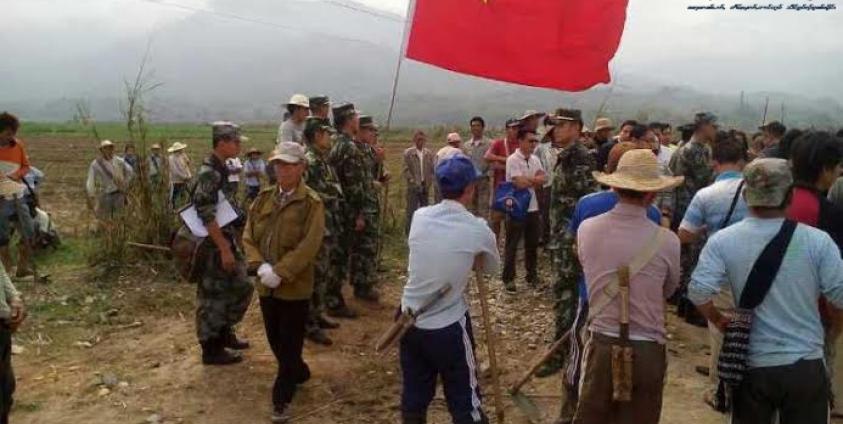 Residents Protest Planned Bridge in Disputed Territory