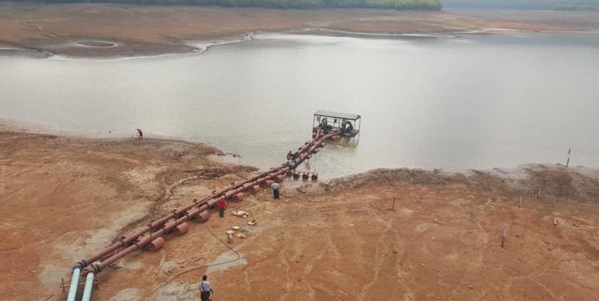 Photo- လက်ရှိ ရွှေနတ်တောင်ဆည် (မော်လမြိုင်မြို့နယ် စည်ပင်သာယာရေး)