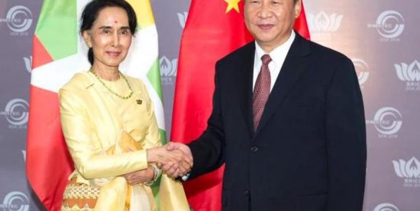 Photo by Myanmar State Consellor office