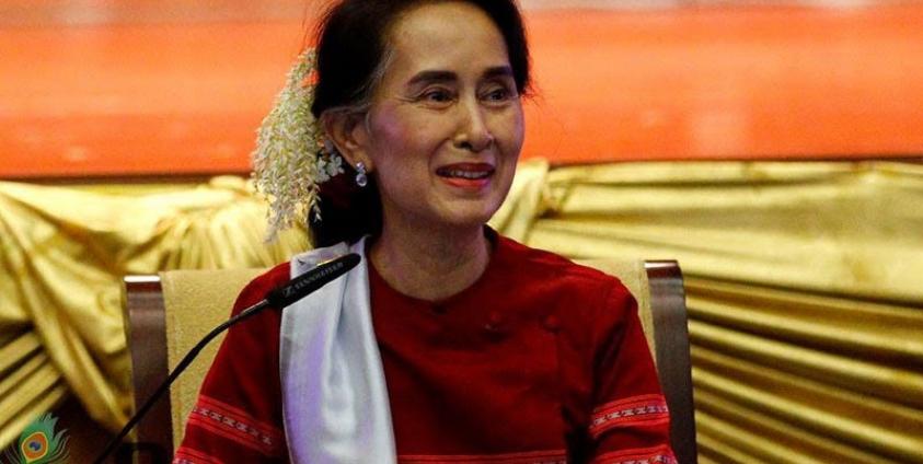 Myanmar State Counselor Aung San Suu Kyi. Photo: Min Min/Mizzima