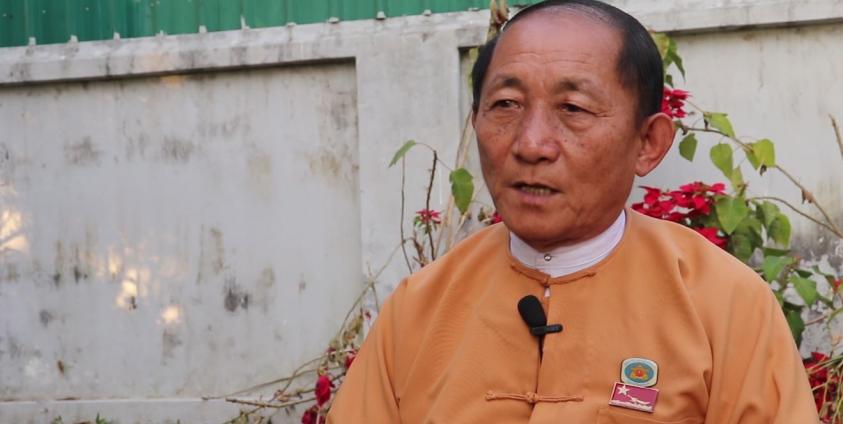 Nhtung Hka Naw Sam, chair of NLD ethnic Kachin affairs committee
