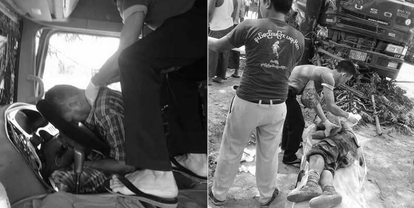 သီပေါမြို့နယ် ရေပူ (ကြံခင်း) ကျေးရွာ အနီးတွင် ကုန်တင်ကား တစီးကို အမည်မသိ လက်နက်ကိုင် ဆောင်သည့်အဖွဲ့ က ပစ်သတ်သည့်အတွက် ကားသမား တဦးသေဆုံး