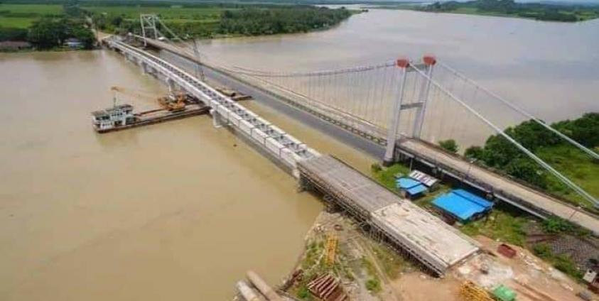 မင်းပြားမြို့နယ်၊ ရာမောင်တံတားကို ၂၀၂၀ ခုနှစ်၊ စက်တင်ဘာလအတွင်းက တွေ့ရစဉ်။