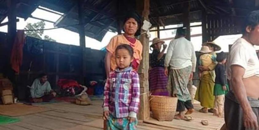 တပ်မတော်နှင့် RCSS တိုက်ပွဲကြောင့် တိမ်းရှောင်နေကြရသူများ