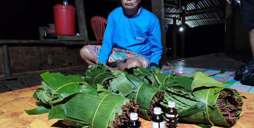 ဖမ်းဆီးရမိသော ဘိန်းစာရွက်များနှင့် ရောင်းဝယ်သူ (MNA)