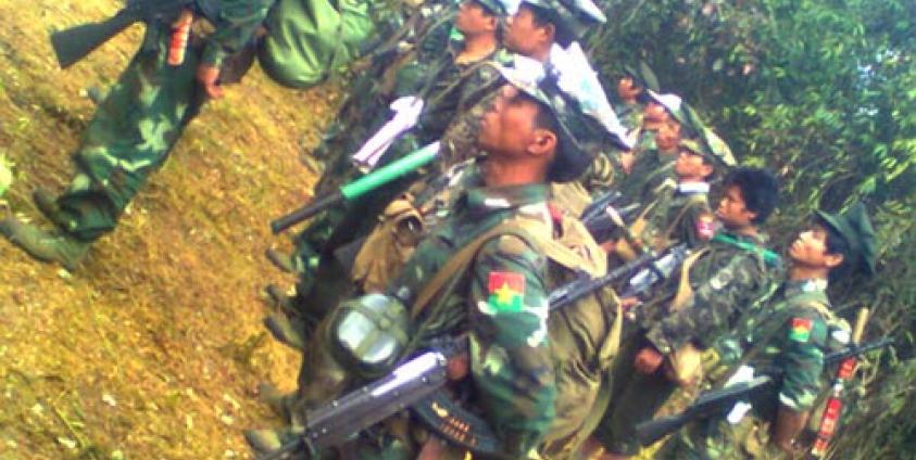 ရှမ်းမြောက်၊ ပန်ဆိုင်း (ကြူကုတ်) ဒေသရှိ KIA တပ်မဟာ (၆) စစ်သားများ