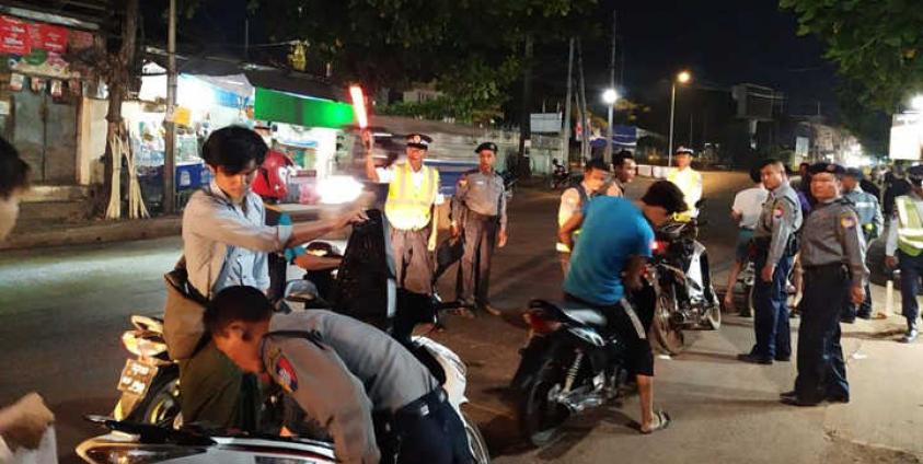 စည်းကမ်းပျက်မော်တော်ဆိုင်ကယ်နှင့် လင်းယုန်စီမံချက်(Mon State Police Office)