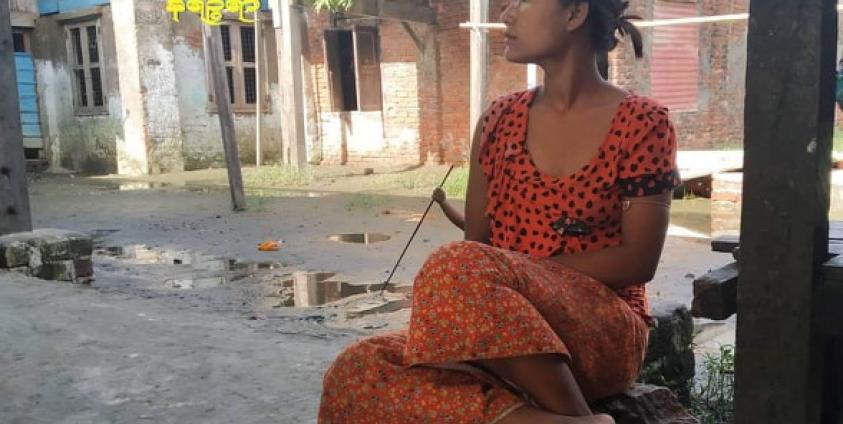 Photo of Ma Hty Htay Win, wife of Maung Tun Tun