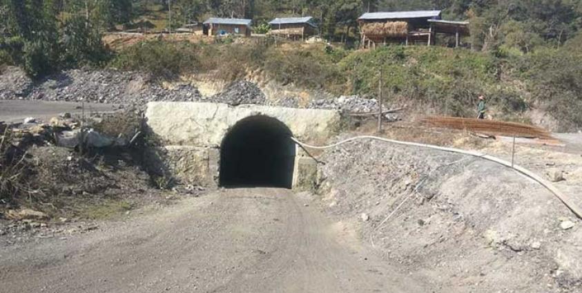 Photo by Kyaut Mae Youth/ ကျောက်မဲမြို့နယ်အတွင်းရှိကျောက်မီးသွေးတူးဖော်ရေးစီမံကိန်း