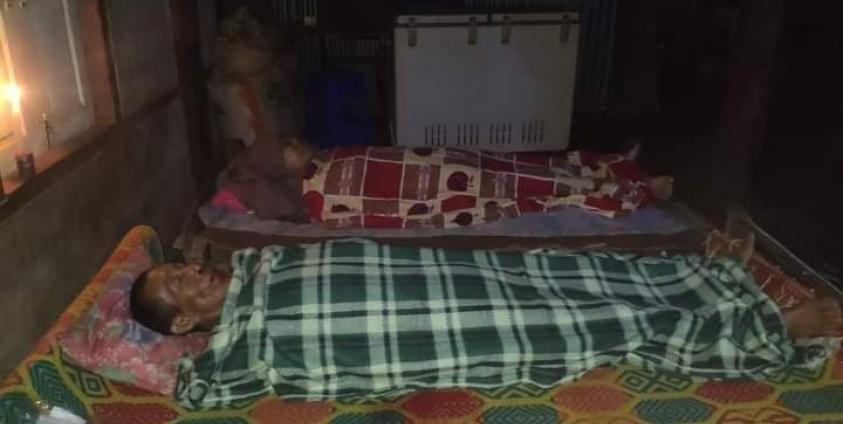 ဖယ်ခုံ မှ ကျည်ထိမှန်သေဆုံးသွားသည့် အမျိုးသား