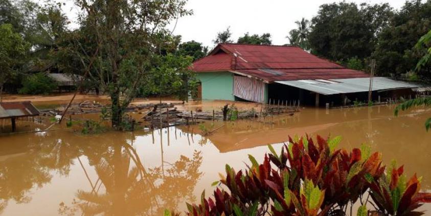 ရွှေတူးဖော်မှုကြောင့်ရေကြီးရေလျှံ ဖြစ်ပေါ်နေစဉ်