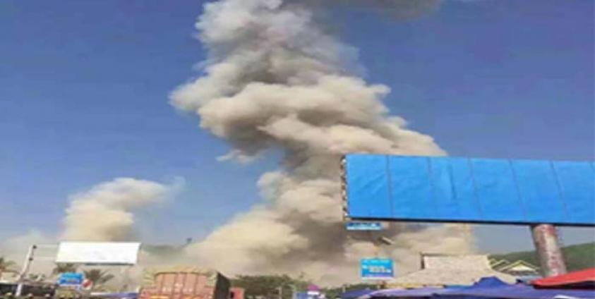 Warehouse Explodes in Mongla 