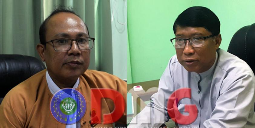 ဝန်ကြီး ဦးဝင်းမြင့် နှင့် ဝန်ကြီး ဦးကျော်အေးသိန်း